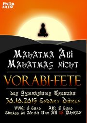 Tickets für Vorabifeier Gymnasium Kreuzau am 30.10.2015 - Karten kaufen